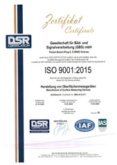 Zertifikat ISO9001 2024